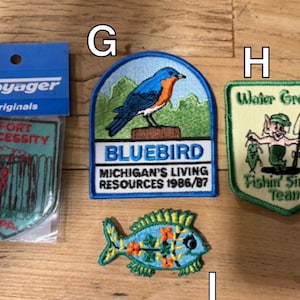 Vintage patches