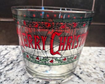 Merry Christmas ice bucket