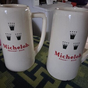 Jarras para cerveza Michelle Draft Beef, 1 juego de 2