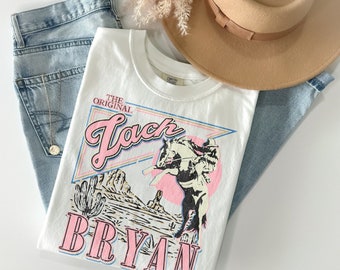 Vintage - The Original Shirt, Zach 90s Retro Design Graphic Shirt, Vintage Shirt Gift For Her, Bryan Country Music Shirt.