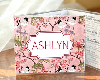 Copertura e custodia protettiva personalizzate per carte da Mahjong National Mahjong League - Grande NMJL - Regalo ideale per la festa della mamma, compleanno o Natale.