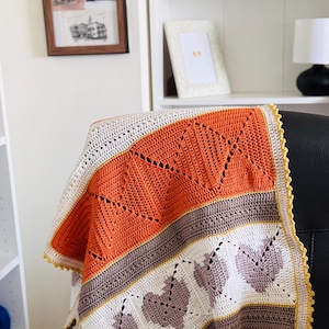 Handmade Baby Blanket – 100% Cotton | Soft Crochet Blanket for Babies and Kids | Gender Neutral Gift