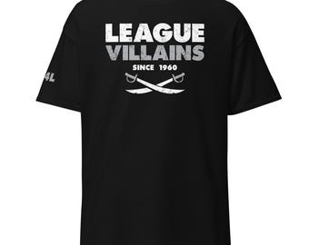 Raiders "League Villains" T-shirt med RN4L-etikett på ärmen