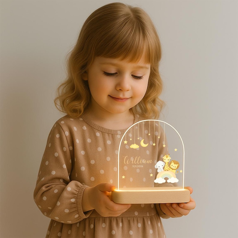 Custom Baby Night Light, Personalized Night Light, Baby Night Light ...