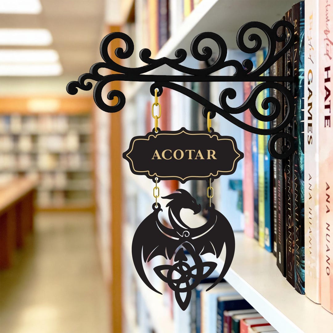 Genre Signs Personalized Book Genre Sign, Custom Library Decor, Book Nook Decor - Etsy