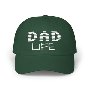 Embroidered Dad Cap Dad Life Hat, Men&#39;s Baseball Cap, Fathers Day Gift, Dad Birthday Present, Dad Apparel, Vintage Dad Hat