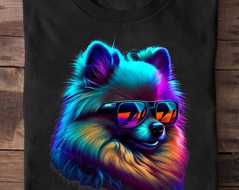 Pommern Hunde Pommern Pommern T-Shirt - lustiges Hunde-Liebhaber-Geschenk, niedliches Pom T-Shirt, Pommern Geschenke