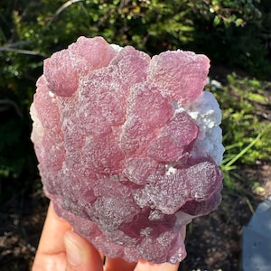 Purple Fluorite - 3.75inch - 374g or 13.2oz - from the Navidad Mine in Durango, Mexico (A-32)