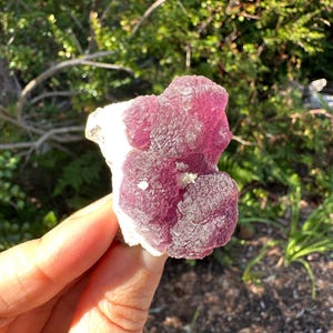 Dark Purple Fluorite - 1.75inch - 75g or 2.6oz - from the Navidad Mine in Durango, Mexico (A-31)