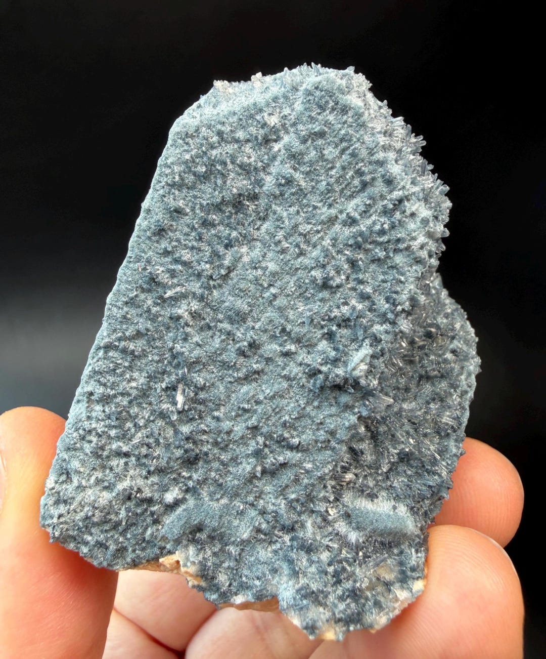 Foitite Tourmaline - Coated Feldspar From Erongo Mountains, Namibia ...