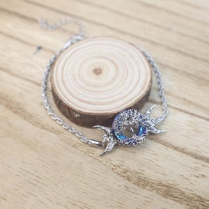 Tree of Life & Hecate Bracelet – 925 Sterling Silver Triple Goddess Talisman for Protection, Transformation Lunar Wisdom