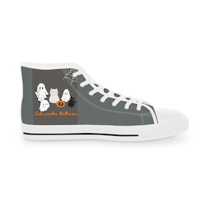 Halloween Sneakers for Women & Men , Spooky Ghost Pumpkin Shoes ,Custom Halloween Shoes ,Witchy Fall Sneakers ,Horror Themed Trainers 2025
