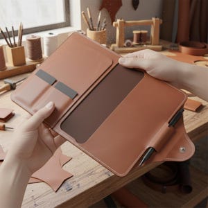 Mönster för A5-anteckningsblock med pennögla_Mall för A5-folie (LETTER-format PDF)