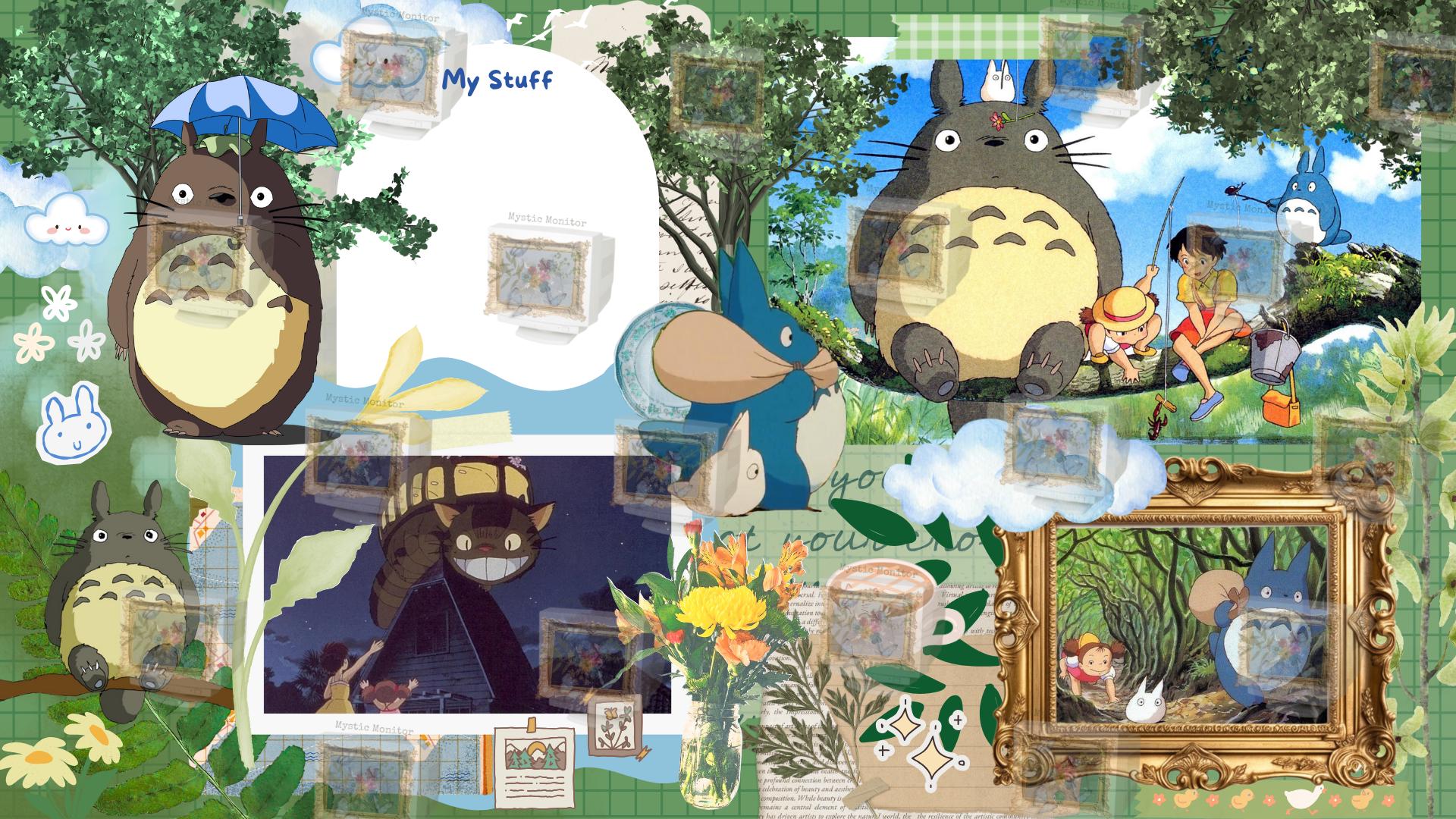 Totoro wallpaper - Etsy 日本