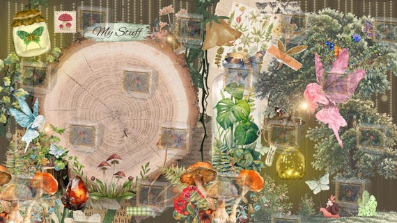 Whimsical Computer Background Free And Customizable Cute Desktop