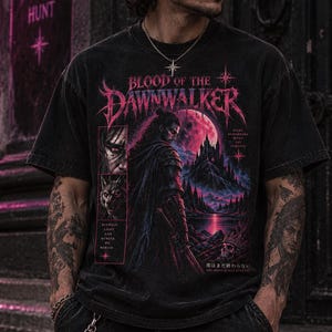 Dawnwalker shirt | Dark Vampire Nightscape Tee