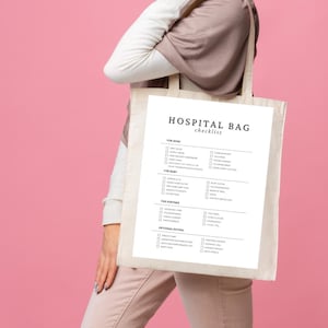 Hospital Bag Checklist ~ Labor and Delivery Check List ~ INSTANT DOWNLOAD ~ Pregnancy ~ Maternity ~ First Time Mom ~ Packing