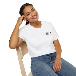 Peanuts Snoopy Grocery Inspired Unisex Softstyle T-Shirt, Graphic Tee for Fans, Casual Wear, Birthday Gift, Apparel Shopping Charlie Brown