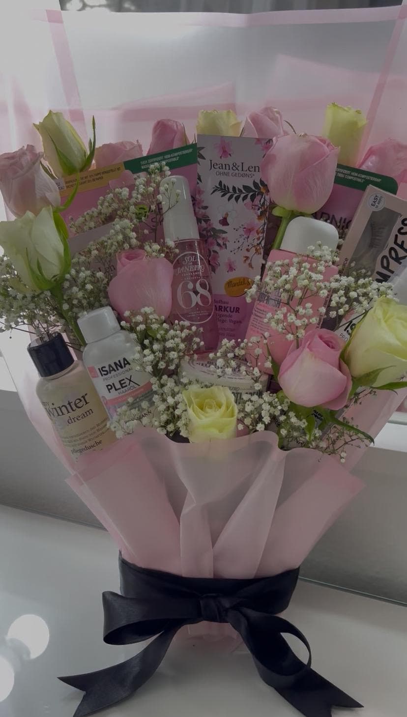 Make-Up Bouquet als Geschenk für die Liebsten (Mutter, Freundin, Schwester uvm.)