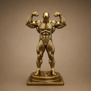Bodybuilding trophy - Etsy 日本