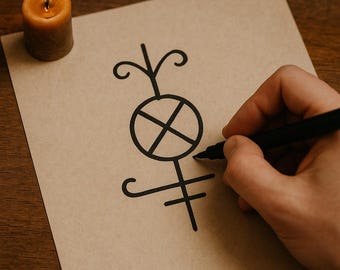Custom Sigil Design • Personalized Magical Symbol for Manifestation, Protection, or Clarity
