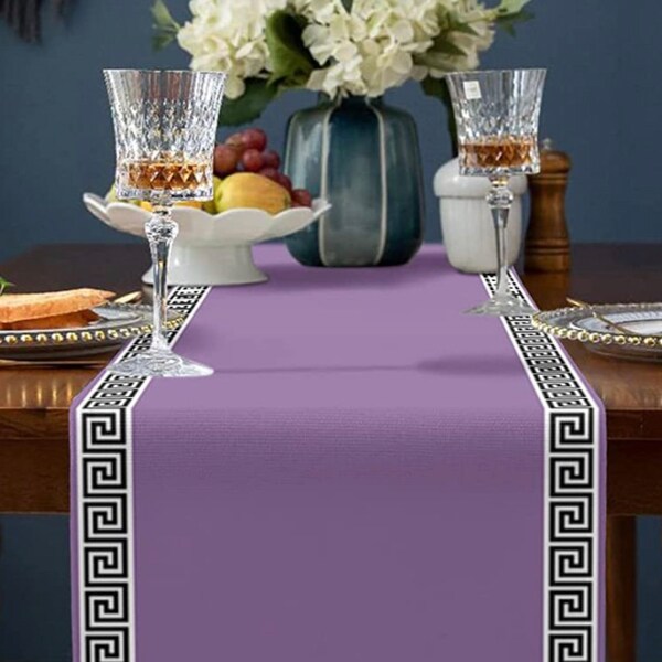 Greek Key Runner Etsy