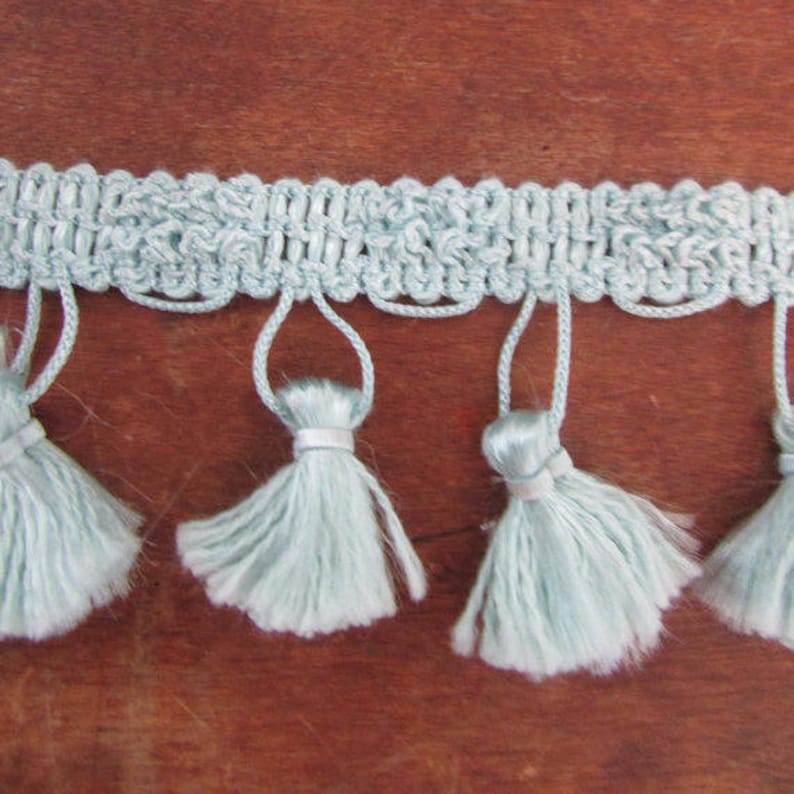 White Cotton Extra long Shower Curtain with Pom Pom Trim Etsy