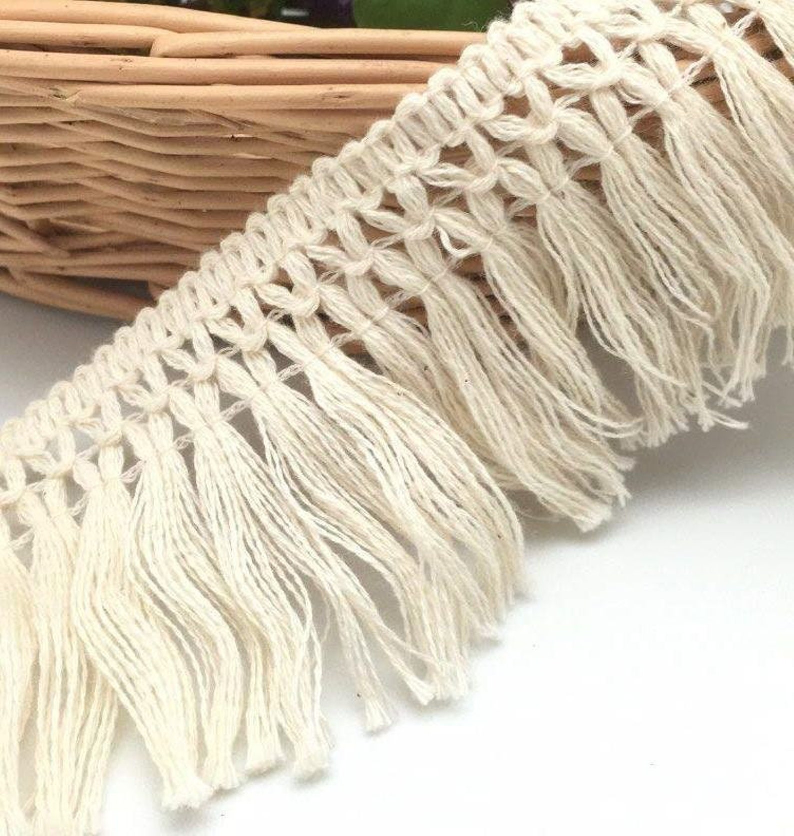MACRAME TIE SIDE FULL- NAVY main image 0