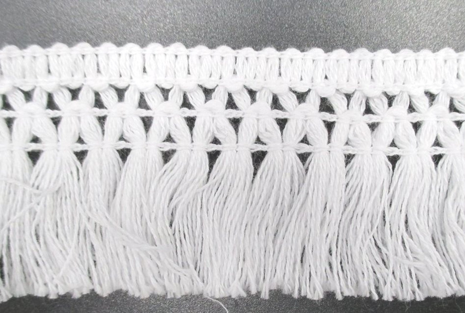 Navy Bed Skirt With Macrame Tassel Fringe Trim/color Options Etsy