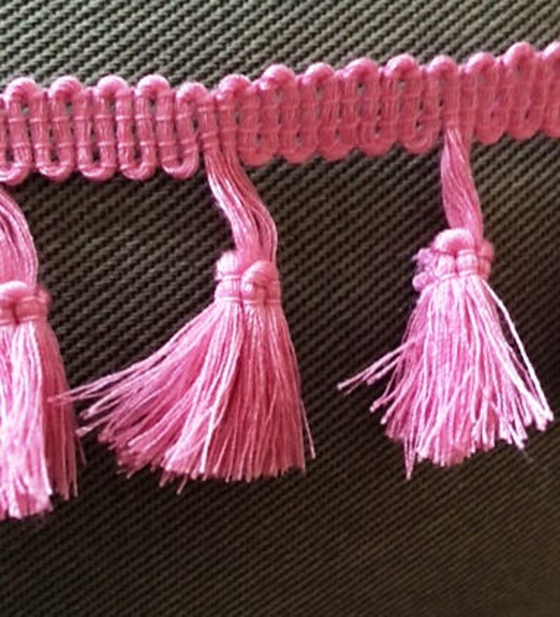 White Cotton Tassel Shower Curtain With Size Options Etsy