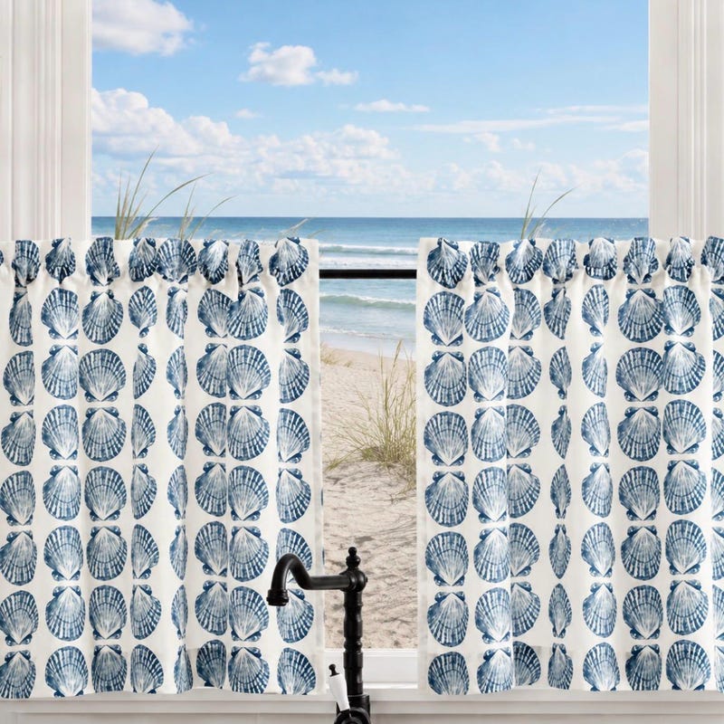 Coastal Curtains - Etsy