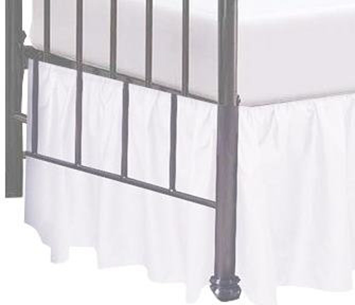 Pom Pom or Tassel Bed Skirt With Split Corners Etsy