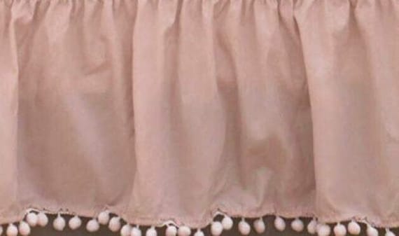 blush pink large bed throw