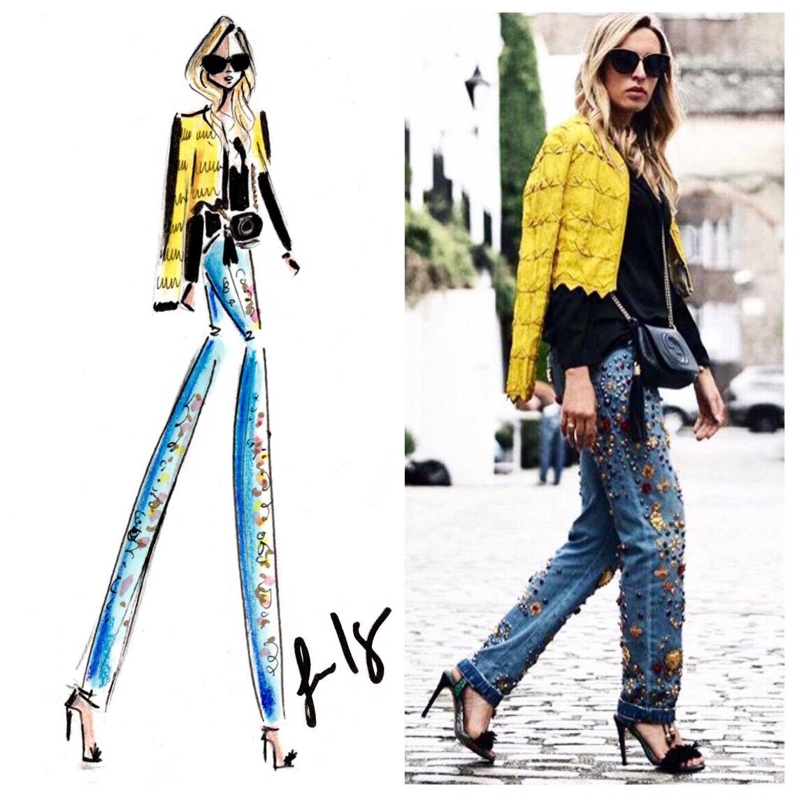Custom Portrait Illustration / Custom Fashion Illustration / Custom ...