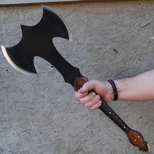 Custom Smith Carbon Steel Viking Axe Personalized Anniversary Gift For Him, Birthday & Wedding Gift, Hand Forged, Battle, Axe Axes