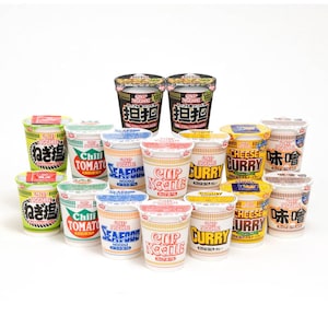 Japanese Nissin Cup Noodles 8-Flavor Variety Set / Taste the Best of Japan’s Instant Ramen Culture
