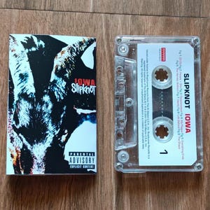 SLIPKNOT iowa cassette tape