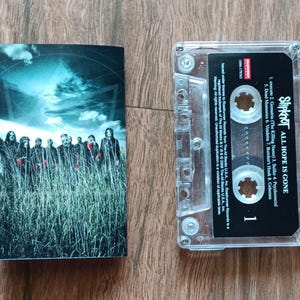 SLIPKNOT all hope is gone cassette tape