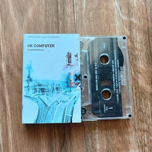 RADIOHEAD ok computer cassette tape indonesia release
