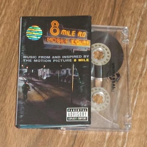 EMINEM ost 8 mile cassette tape indonesia release