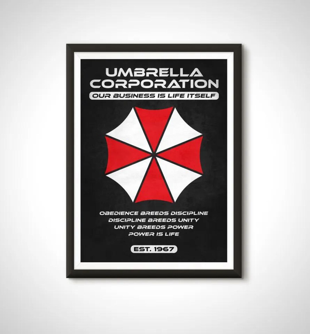 Umbrella Corporation Advert Resident Evil Poster Unframed, Corporate ...