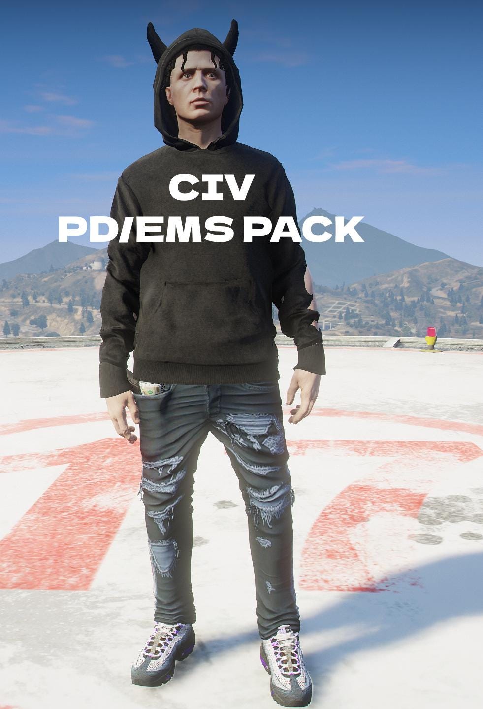 British EUP + Civ Clothing pack