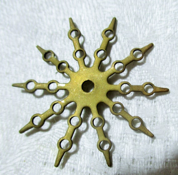 Brass jewelry shop components