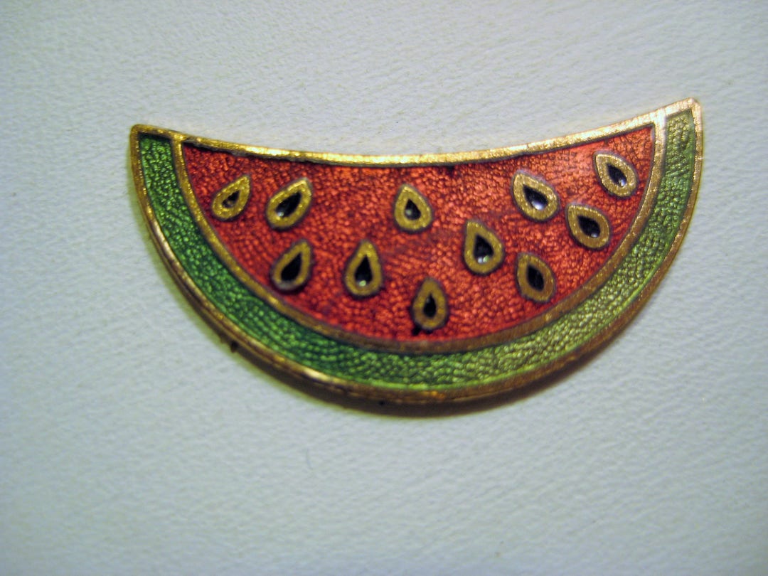 Enamel Watermelon Studs