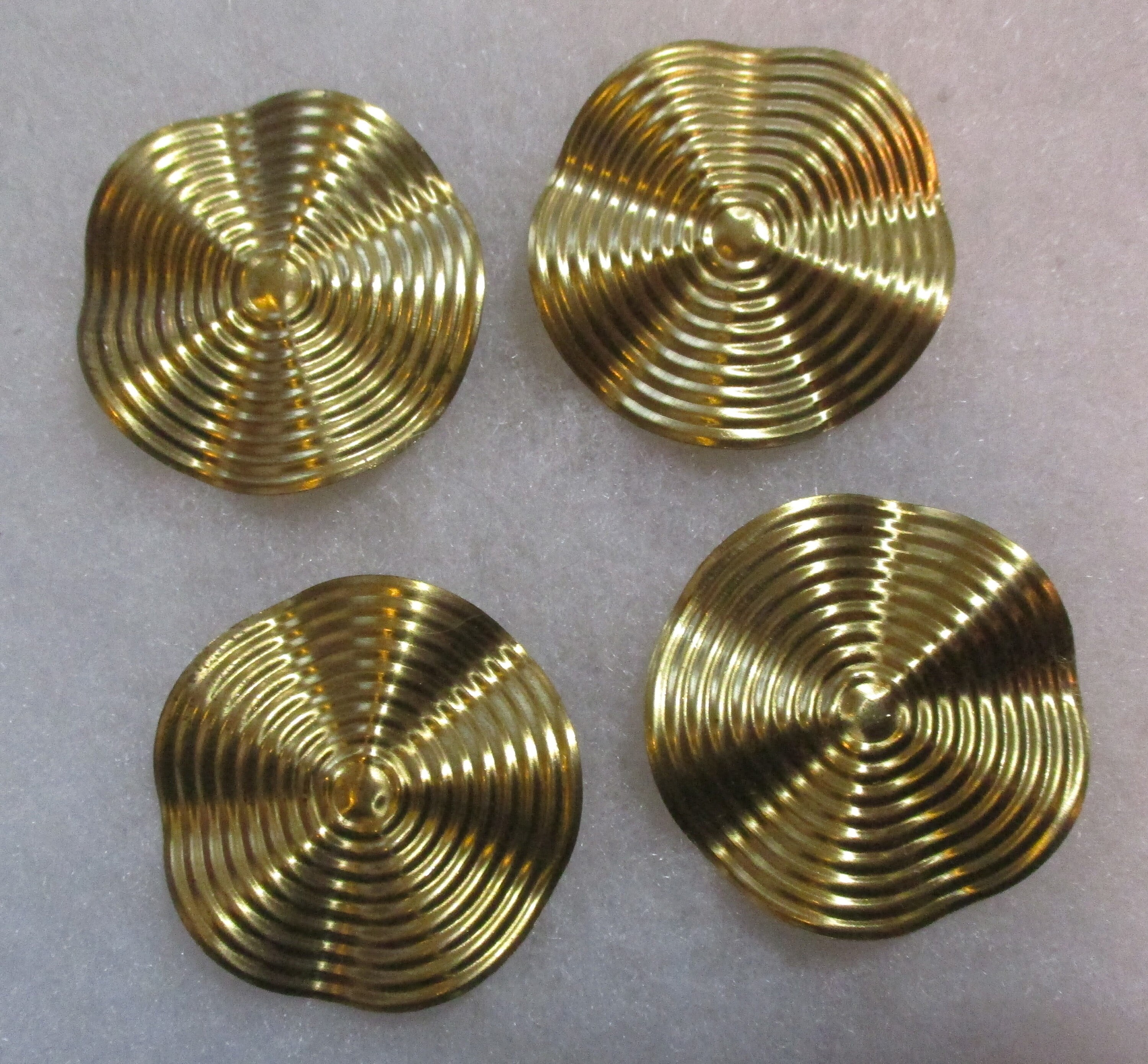 Tre Basi Vuote Per Ciondolo Con Castone Ovale In Ottone Da 30 X 40 Mm, B63 - Italia - Foto 11