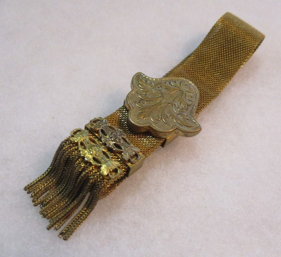 Antique Victorian Gold Filled Slide Bracelet, Ori… - image 9