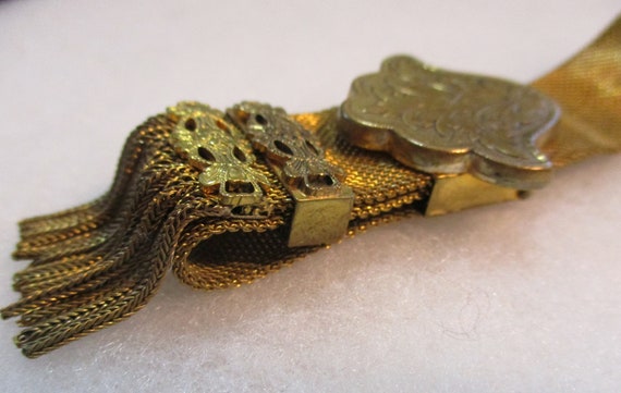 Antique Victorian Gold Filled Slide Bracelet, Ori… - image 10