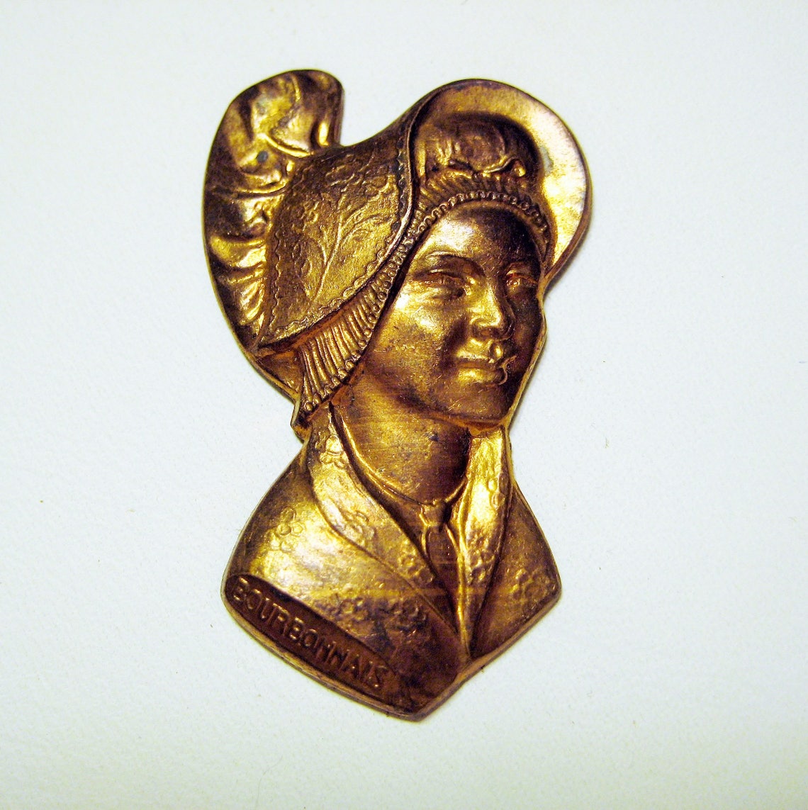 Traditional Bourbonnais Lady in Folk Costume French Etsy