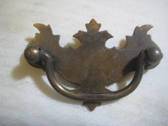 Vintage Brass Bat Wing Drop Handle Drawer Pulls,3-1//4/'/' oc