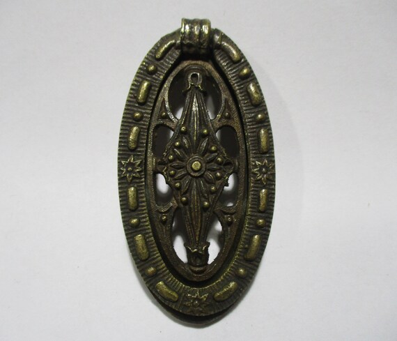 Antigüedad 1920/30 Gabinete/ Tirón de cajón Anillo de caída | Etsy